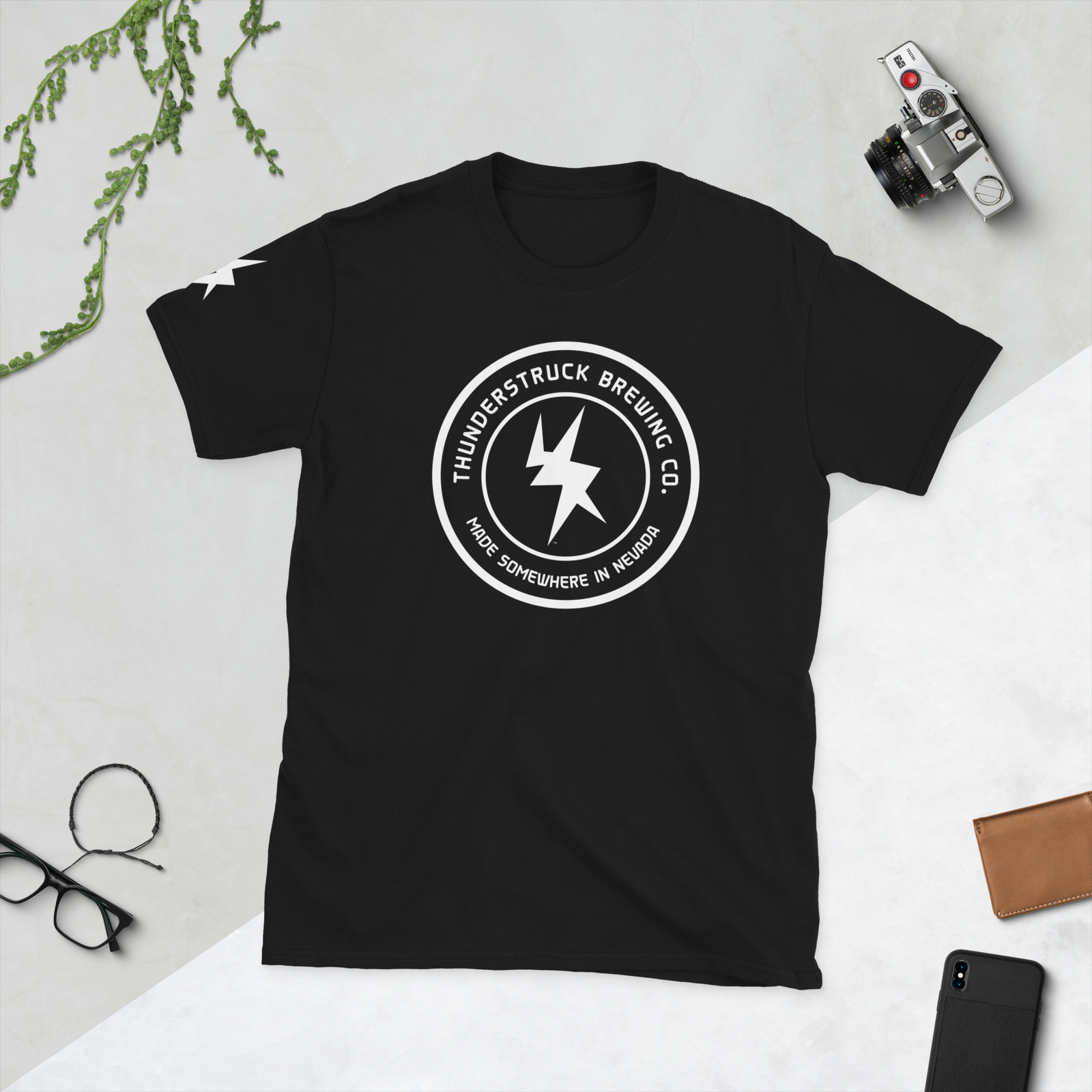 Circle Logo Black T